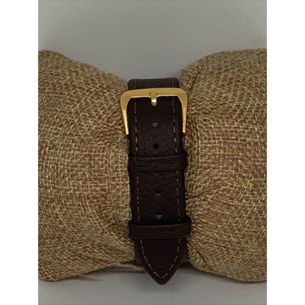 Michael Kors Jet Set MK5057 Women Brown Leather Analog Dial Quartz Watch WFH203 - Picture 5 of 11